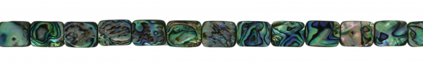 Abalone, rechteckig, flach, L16 B12 H3mm