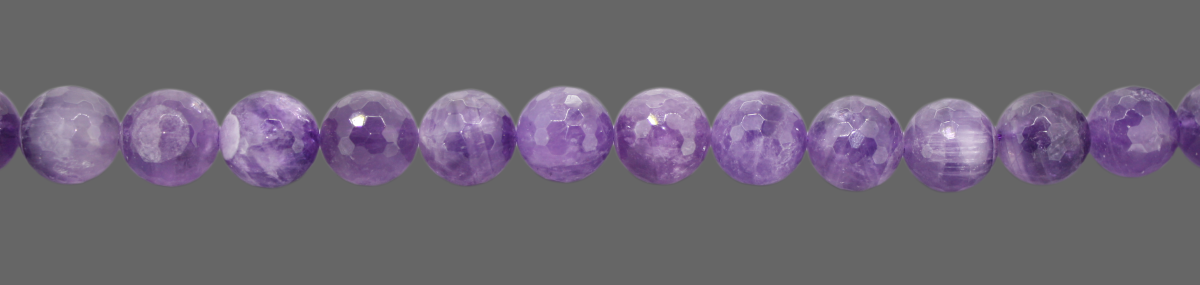 Amethyst, Kugel, facettiert D18mm