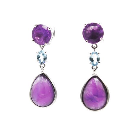 Ohrgehänge Amethyst “Drops”
