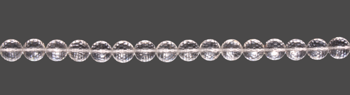 Bergkristall Kugel facettiert D18mm