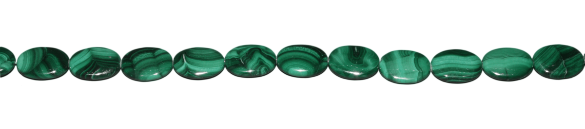 Malachit, Oval L17 B13mm