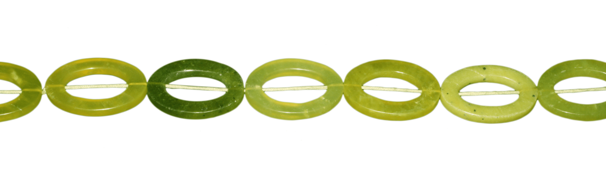 Serpentin, Rahmenformen oval ca. D25 L35mm