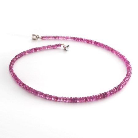 Halskette Pink Saphir – “Delicate”
