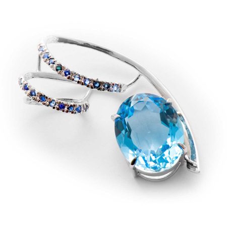 Anhänger Topas – “Swiss Blue”