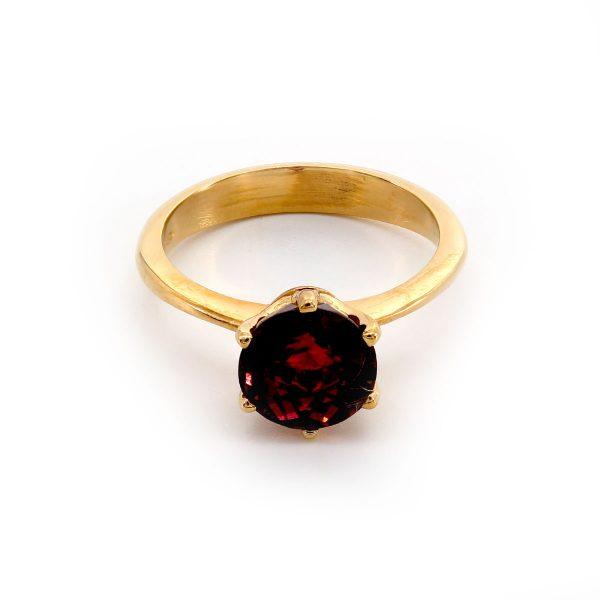 Rubellit Ring