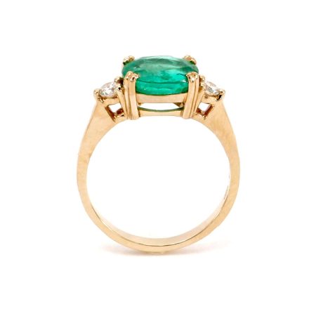 Ring Smaragd & Diamant – “Emerald”