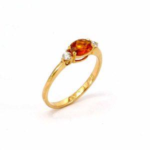 Ring Topas & Diamant – “Imperial”