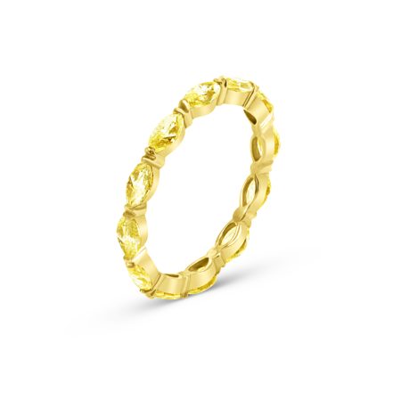 Ring Yellow Diamant – “Eternity”