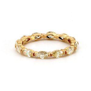 Ring Yellow Diamant – „Eternity“