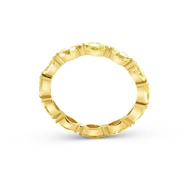 Ring gelber Diamant