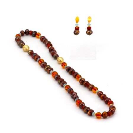 Kurz oder Lang – Schmuckset – “Chocolate and Caramel”