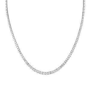 Halskette 14kt Weißgold & Diamant – “Rivière-Collier”