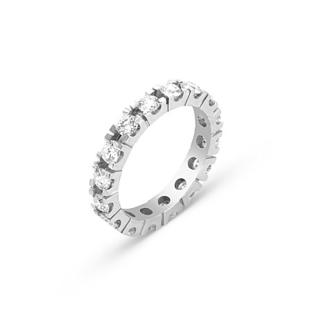 Memoire Ring Diamant & Weißgold – “Eternity”