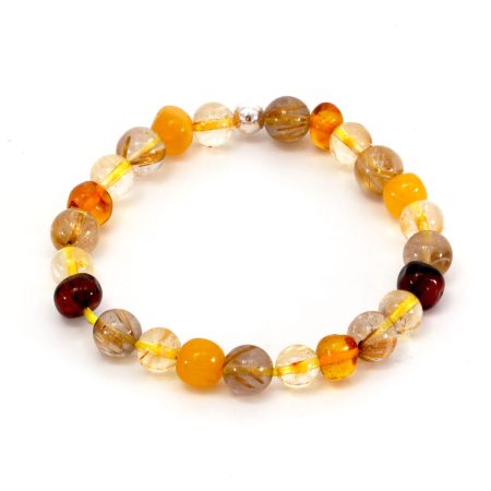 Sternzeichen Armband – “Glückssteine Zwillinge”