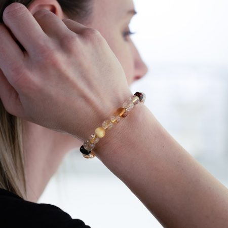 Sternzeichen Armband – “Glückssteine Zwillinge”