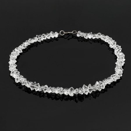 Halskette – echte Herkimer Diamant-Kristalle