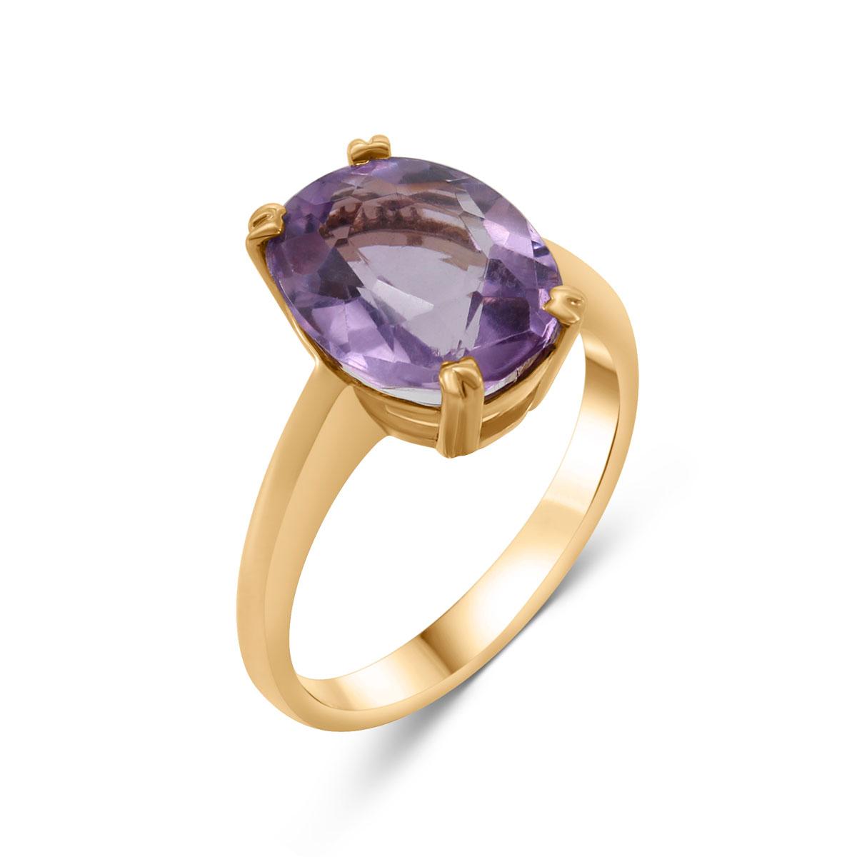 18 kt Gold Ring mit Amethyst – “Candy Rings”