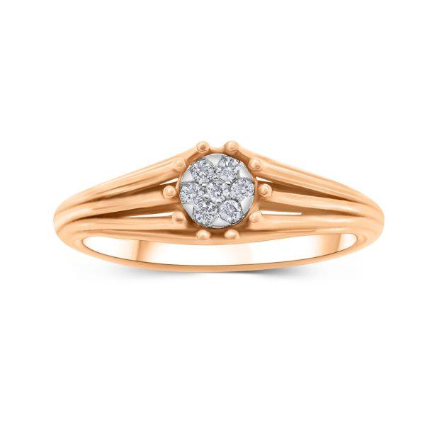 Ring Rosegold Brillanten