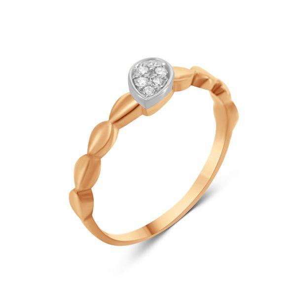 Rosegold Diamanten Ring