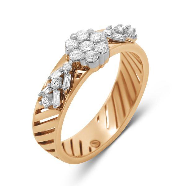 Ring Rosegold Diamanten