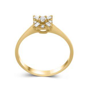 Verlobungsring Gold & Diamanten – “Exquisite”