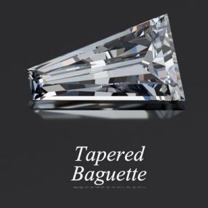 Diamanten Baguetteschliff