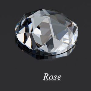 Diamanten Rosenschliff