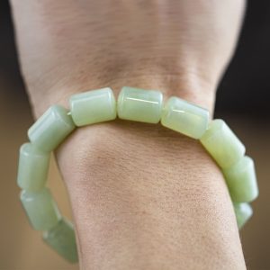 Jade Armband – “Willenskraft”