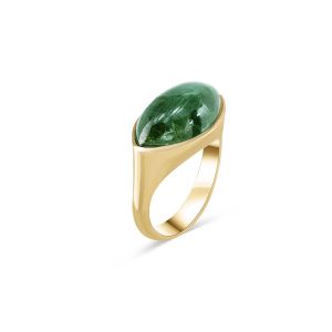 Ring 14kt Gold & Verdelith – “Precious Rarity”