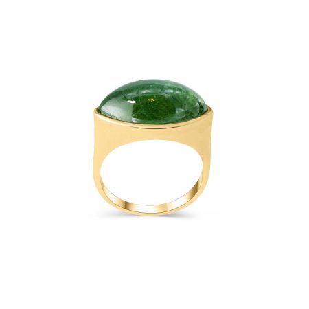 Ring 14kt Gold & Verdelith – “Precious Rarity”