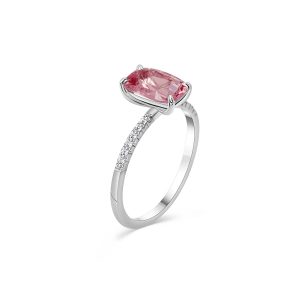 Ring 14kt, Pink Spinell & Brillanten – “Precious Rarity”