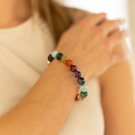 Echtes Heilsteine-Armband – “7 Chakren”
