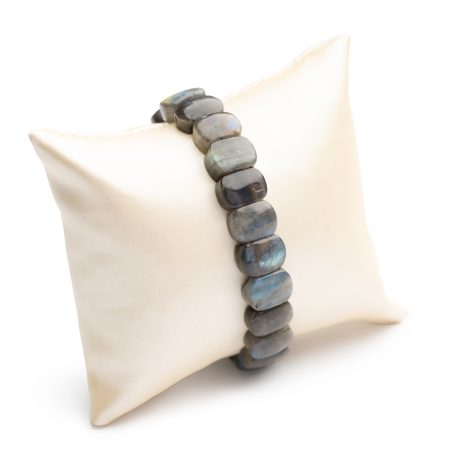 Elastisches Edelsteine Armband – “Labradorit”