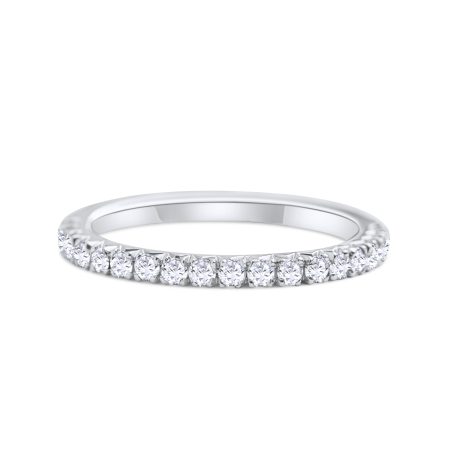 Memoire Ring 950 Platin & 20 Brillanten – “Half Eternity”