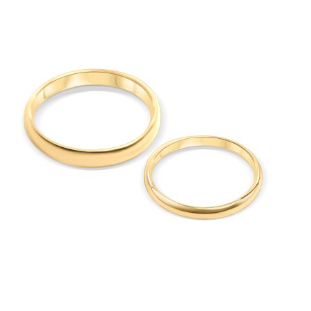 Eheringe aus 14 Karat Gold – “Klassisch & Dezent”
