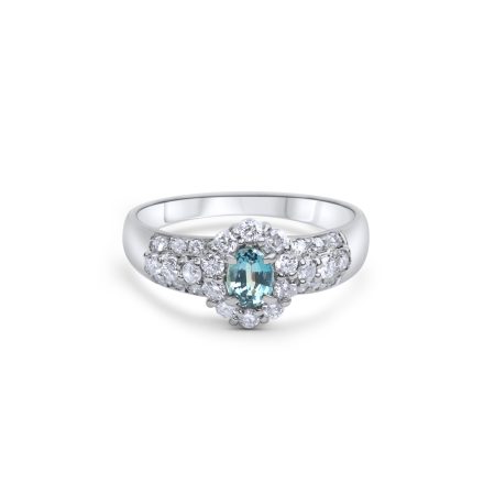 Exklusiver Ring mit Alexandrit und Brillanten