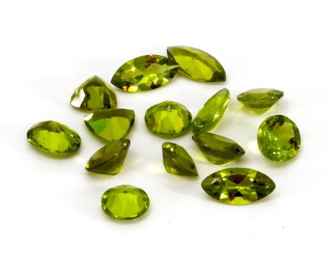 Olivin Peridot Steine